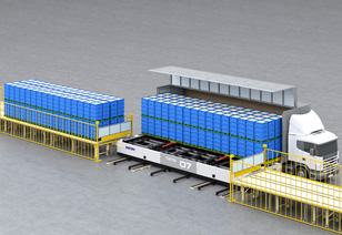 Drive-through truck station - TRTS
